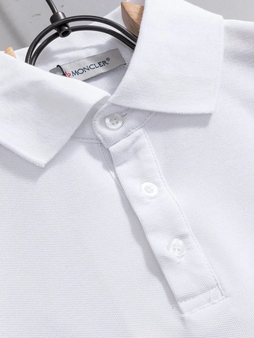 P100✨🔥 [MONCLER ] 2026FW POLO ：Black White Size：S-XXL
